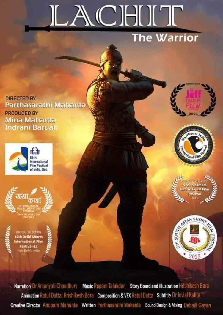 'Lachit The Warrior' wins Best Animated Short Film award at Indo-French Festival