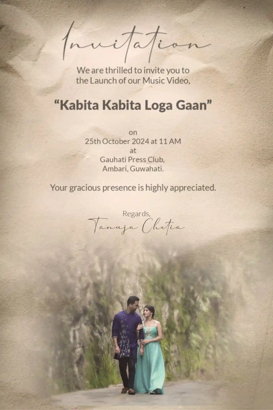 A Soothing Romantic track “Kabita Kabita Loga Gaan” releases
