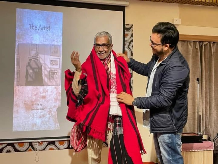 Poster of documentary ‘The Artist’ unveiled