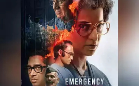 EMERGENCY : Half-Baked Tribute to Indira Gandhi
