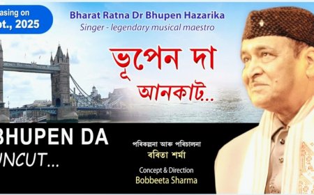 Guwahati proudly hosts the premiere of ‘Bhupen da Uncut’, a celebration honouring the legendary maestro, Dr. Bhupen Hazarika, on his centenary